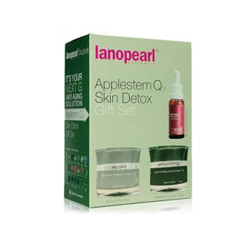 

Lanopearl Applestem Q10Skin Detox Набор омоложение кожи (Крем 50 мл + Крем 50 мл + Сыворотка 25 мл) (Lanopearl), Lanopearl