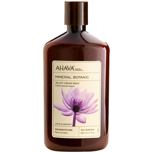 

Ahava Бархатистое жидкое крем-мыло лотос и каштан 500 мл (Ahava, Mineral botanic), Mineral botanic