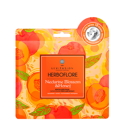 

Levitasion Маска для лица питательная Herboflore Nectarine Blossom & Honey, 1 шт (Levitasion, )