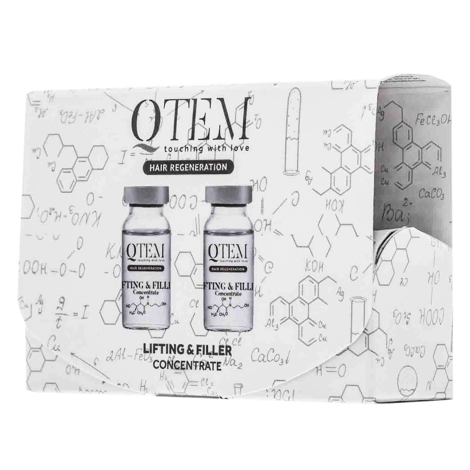 Qtem hair regeneration. QTEM холодный ботокс. Холодный ботокс для волос QTEM. QTEM косметика.