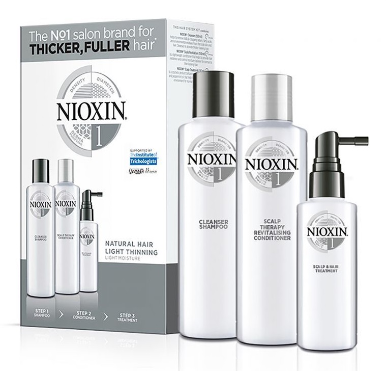 Ниоксин Набор 3-х-ступенчатая система System 1 Natural Hair Light Thinning (Nioxin, System 1) фото 0