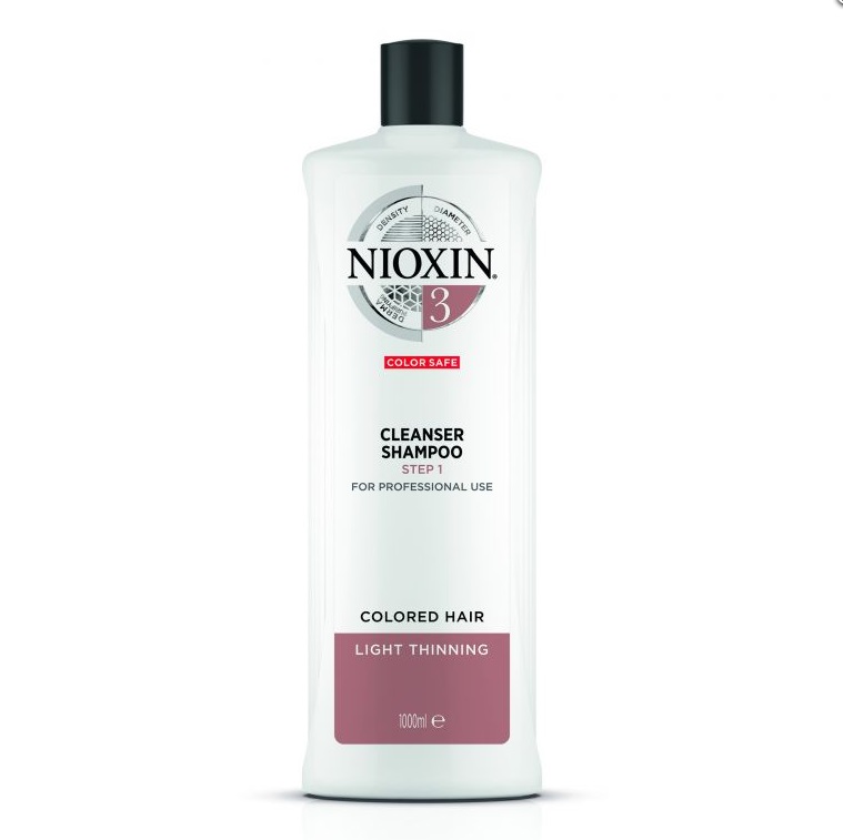 Ниоксин Очищающий шампунь Cleanser Shampoo, 1000 мл (Nioxin, System 3) фото 0