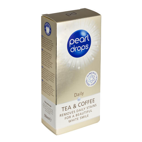 Перл Дропс Coffee&Tea Зубная паста Чай и Кофе 50 мл (Pearl Drops, Daily) фото 0