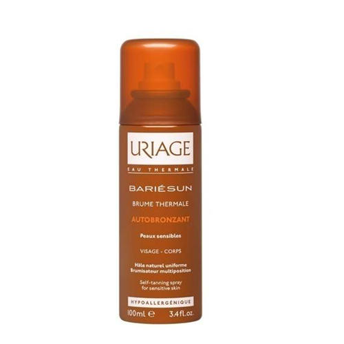 Uriage Термальный спрей - автобронзант для чувствительной кожи 100 мл (Uriage, Bariesun)