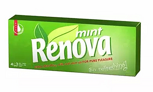 Ренова Бумажные платочки Renova Mint, 10 х10 шт (Renova, ) фото 0