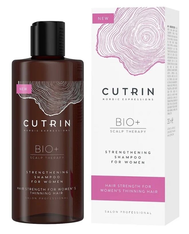 Cutrin Шампунь-бустер для укрепления волос у женщин 250 мл (Cutrin, BIO+) cutrin bio strengthening сыворотка бустер для укрепления волос для женщин 100мл