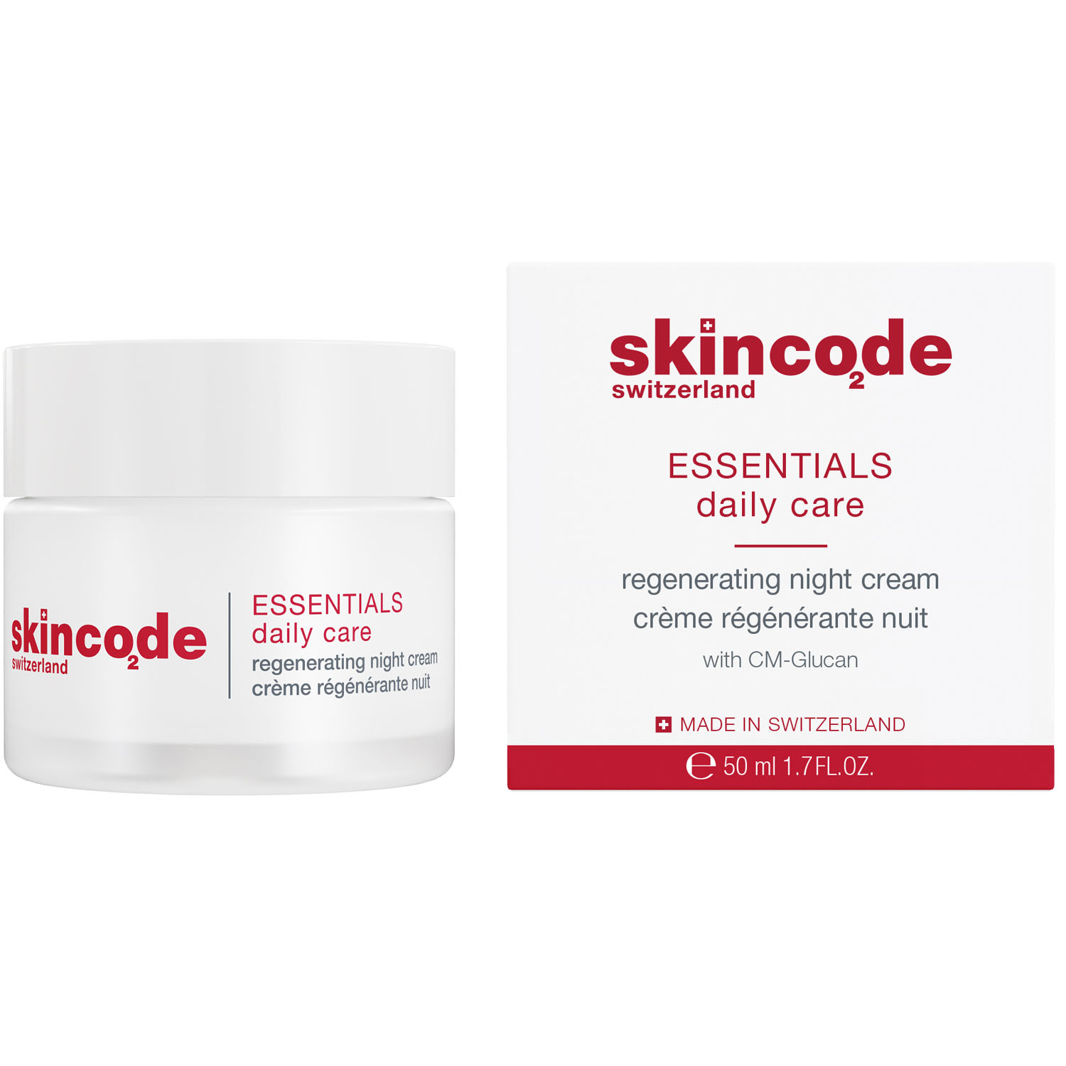 цена Skincode Восстанавливающий ночной крем, 50 мл (Skincode, Essentials Daily Care)