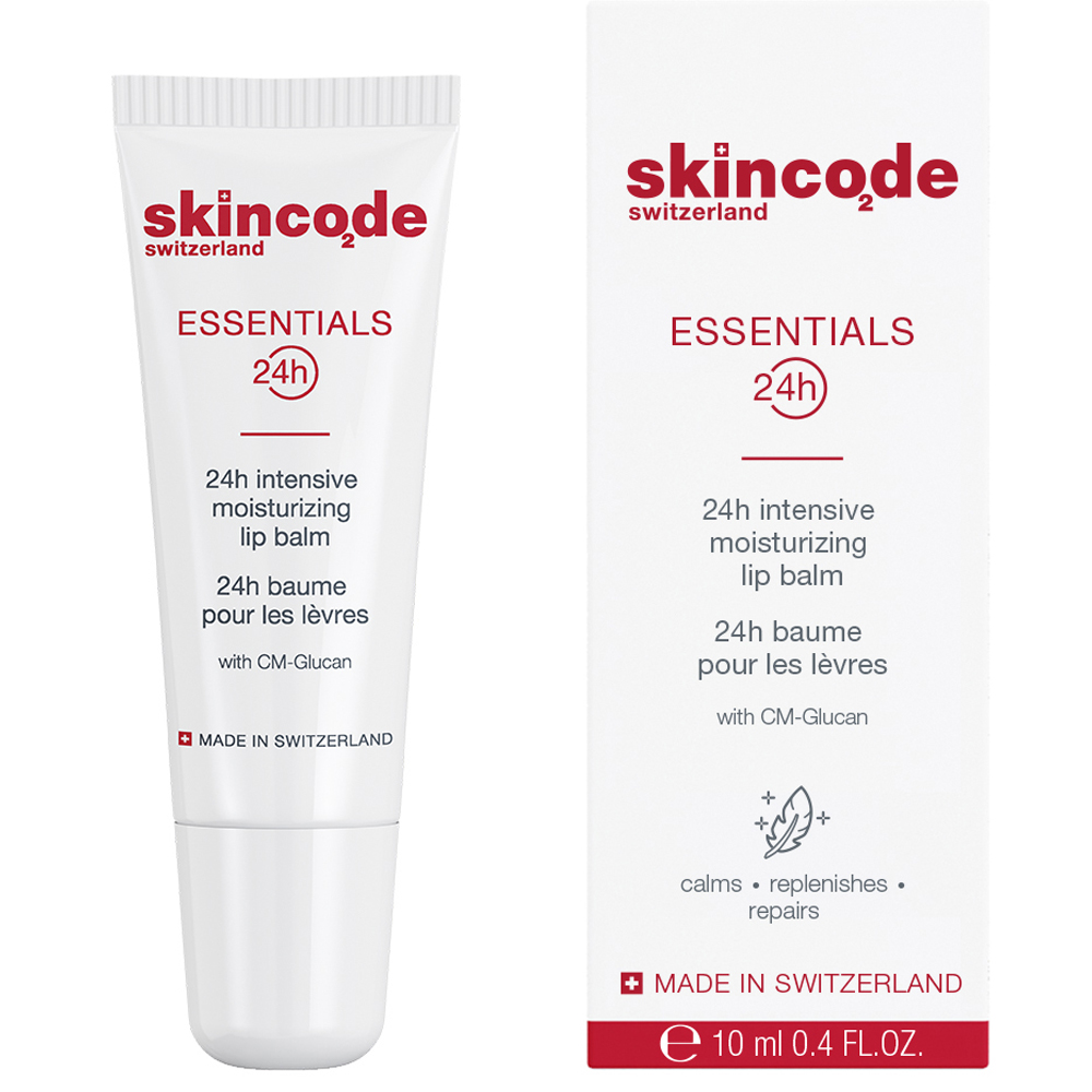 Skincode Интенсивно увлажняющий бальзам для губ, 10 мл (Skincode, Essentials 24h) skincode бальзам для губ интенсивно увлажняющий белый