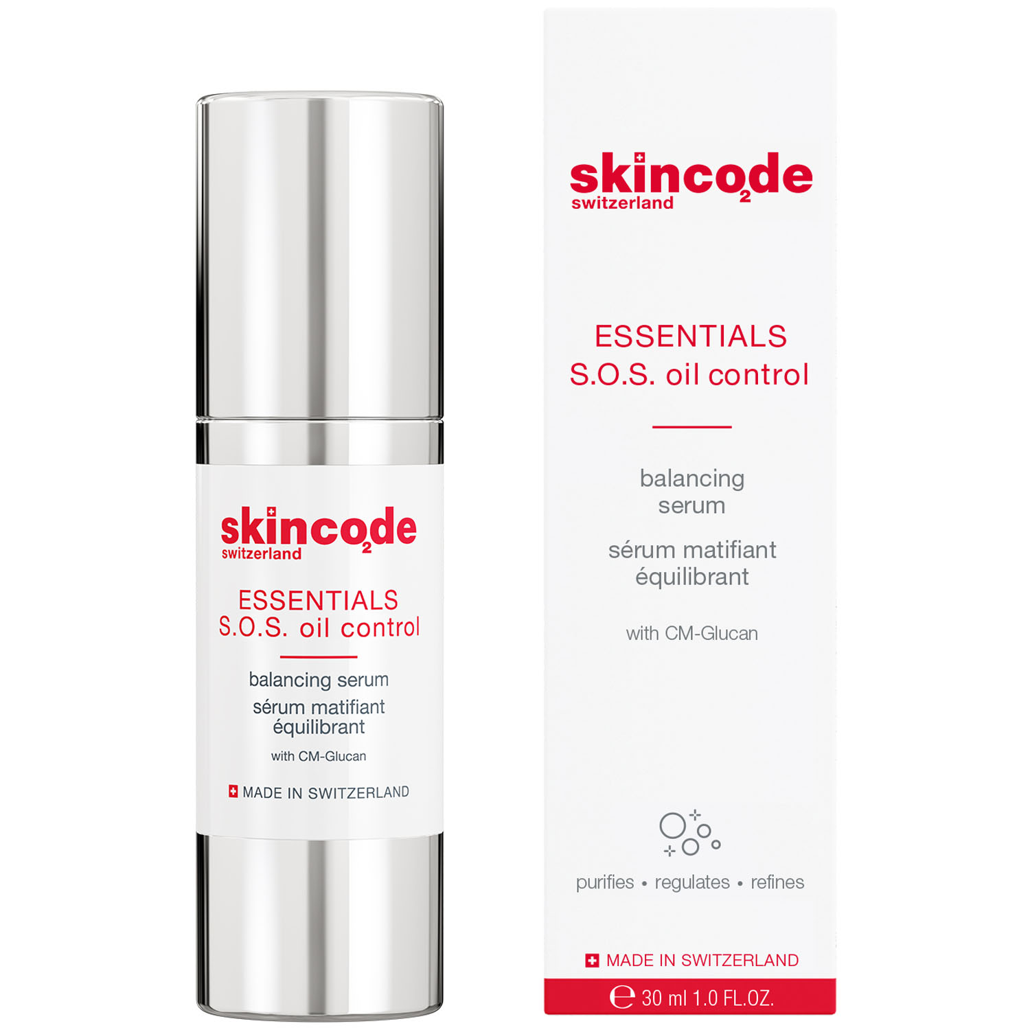 цена Skincode Матирующая сыворотка для жирной кожи, 30 мл (Skincode, Essentials S.0.S Oil Control)