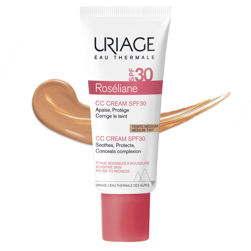 Uriage СС крем SPF 30, 40 мл (Uriage, Roseliane)