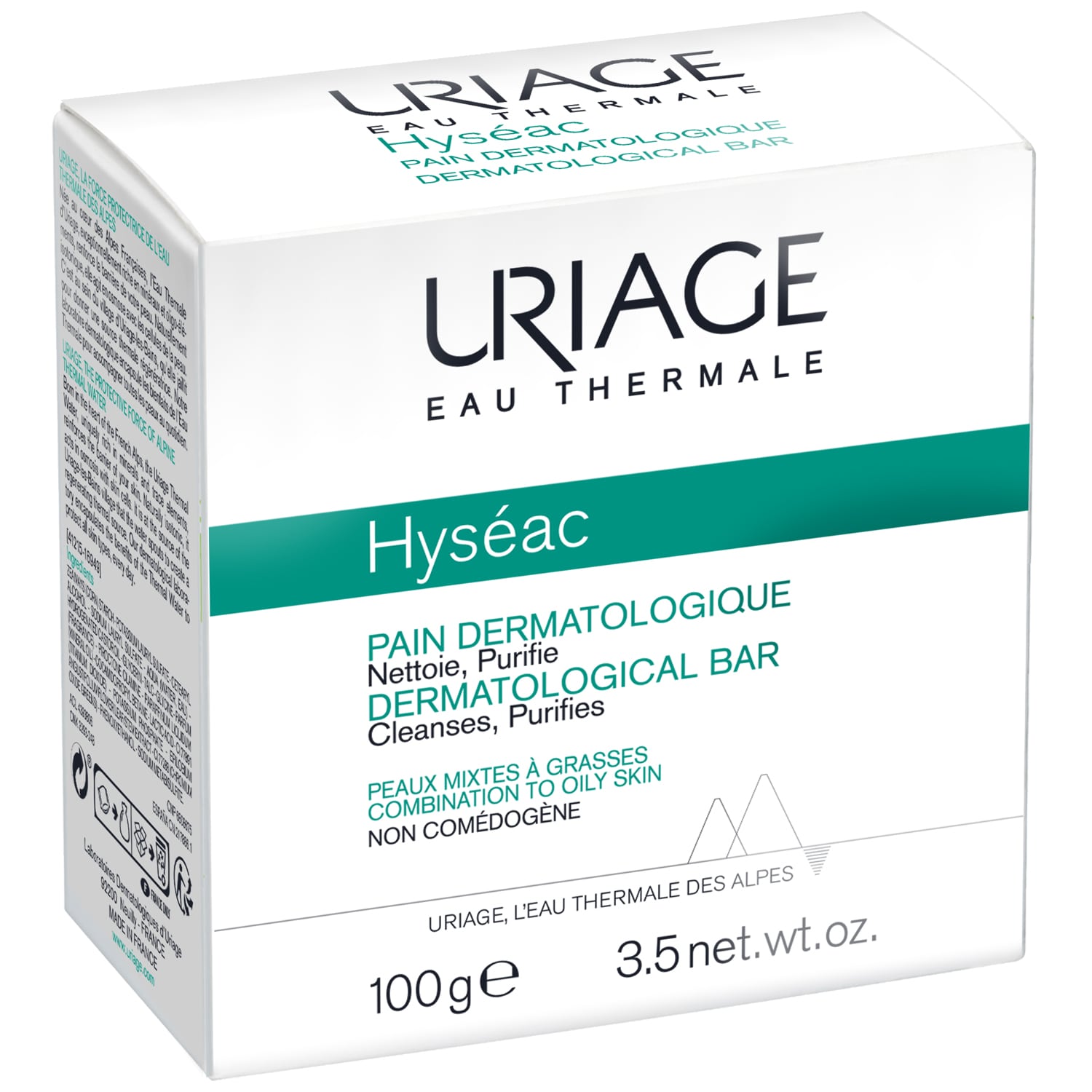 Uriage Дерматологическое мыло, 100 г (Uriage, Hyseac)