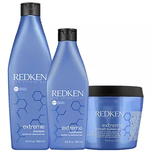 

Redken Набор: шампунь 300 мл + кондиционер 250 мл + маска 250 мл (Redken, Уход за волосами), Уход за волосами