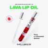  Увлажняющее двухфазное масло для губ Lava Lip Oil, тон 01: прозрачный темно-красный, 6 мл (INFLUENCE beauty, Губы) фото 4