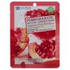 Тканевая 3D маска с экстрактом граната для улучшения цвета лица Pomegranate Natural Essence Mask, 23 г