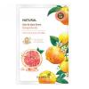 Маска тканевая грейпфрут Natural Skin Fit Mask Sheet Grapefruit, 20 мл