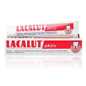 Lacalut Зубная паста Lacalut Актив 75 мл. фото