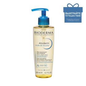 Bioderma Увлажняющее масло для душа, 200 мл. фото