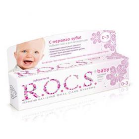 R.O.C.S. Зубная паста Для младенцев Аромат липы 45 гр. фото