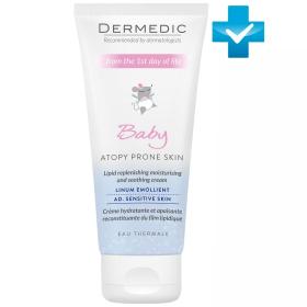 Dermedic Увлажняющий успокаивающий крем для детей с 1 дня жизни Lipid Replenishing moisturising and soothing cream for dry, very dry and atopic skin, 100 мл. фото