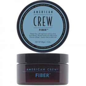 American Crew Паста высокой фиксации с низким уровнем блеска Fiber, 85 г.. фото