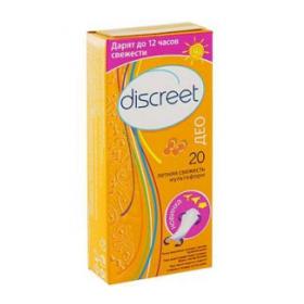 Discreet Дискрит, Женские гигиенические прокладки на каждый день Multiform Deo Summer Fresh Single. фото