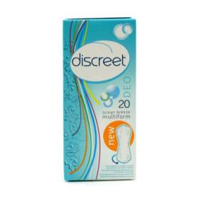 Discreet Дискрит, Женские гигиенические прокладки на каждый день Deo Ocean Breeze Single. фото