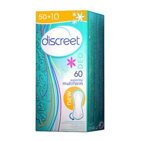 Discreet Дискрит, Женские гигиенические прокладки на каждый день Deo Water Lily Trio. фото