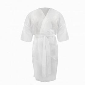 Чистовье Халат кимоно с рукавами SMS люкс белый 1 х 5 штук. фото