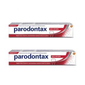 Parodontax Набор Зубная паста без фтора 50 мл 2 шт. фото