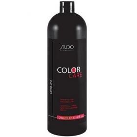 Kapous Professional Шампунь-уход для окрашенных волос Color Care серии Caring Line, 1000 мл. фото
