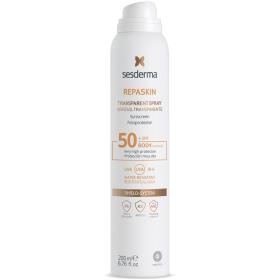 Sesderma Солнцезащитный прозрачный спрей для тела SPF 50, 200 мл. фото