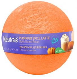 Neutrale Расслабляющая бомбочка для ванны Pumpkin Spice Latte, 120 г. фото