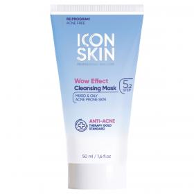 Icon Skin Очищающая маска для лица Wow Effect, 50 мл. фото