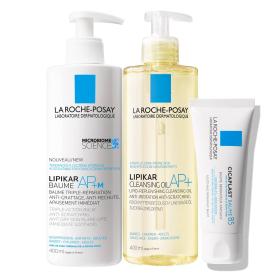 La Roche-Posay Набор комплексный уход для сухой и склонной к атопии кожи младенцев, детей и взрослых. фото