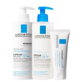 La Roche-Posay Набор комплексный уход для очень сухой и склонной к атопии кожи младенцев, детей и взрослых. фото