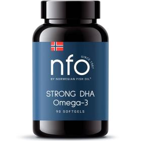 Norwegian Fish Oil Комплекс Omega-3 Strong DHA, 90 капсул х 1007 мг. фото