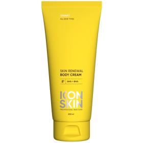 Icon Skin Обновляющий крем для тела с кислотами Skin Renewal, 200 мл. фото