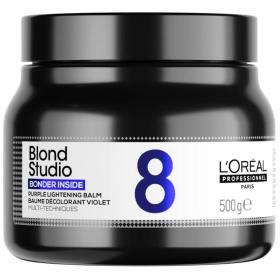 Loreal Professionnel Фиолетовый осветляющий бальзам Bonder Inside, 500 г. фото