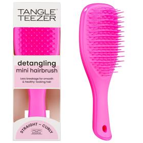 Tangle Teezer Расческа для прямых и волнистых волос Mini Runway Pink. фото