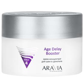 Aravia Professional Крем-концентрат для шеи и декольте Age Delay Booster, 150 мл. фото