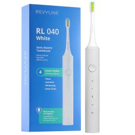 REVYLINE Электрическая звуковая зубная щетка RL 040, белая. фото