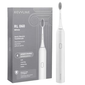 REVYLINE Электрическая звуковая зубная щетка RL 060, белая. фото