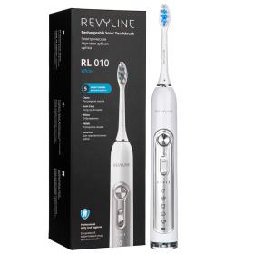 REVYLINE Электрическая звуковая зубная щетка RL 010, белая. фото