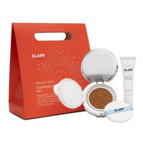 Klapp Набор Color  Care Set кушон тон средний  гель для век 15 мл. фото