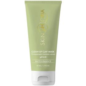 SkinpHoria Очищающая глиняная маска для лица Clean-Up Clay Mask, 50 мл. фото