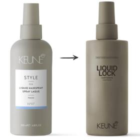 Keune Неаэрозольный лак для волос Liquid Lock, 200 мл. фото