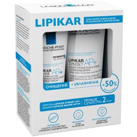 La Roche-Posay  Набор для сухой и очень сухой, склонной к атопии кожи очищающий крем-гель 200 мл  бальзам 75 мл. фото