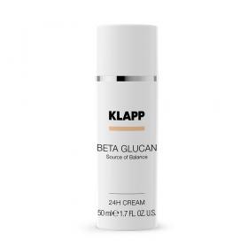 Klapp Крем-уход 24 часа BETA GLUCAN, 50 мл. фото