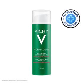 Vichy Корректирующий крем-уход для проблемной кожи против несовершенств и акне, 50 мл. фото