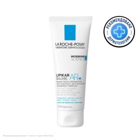 La Roche-Posay Бальзам тройного действия для сухой и склонной к атопии кожи лица и тела младенцев, детей и взрослых APM, 75 мл. фото